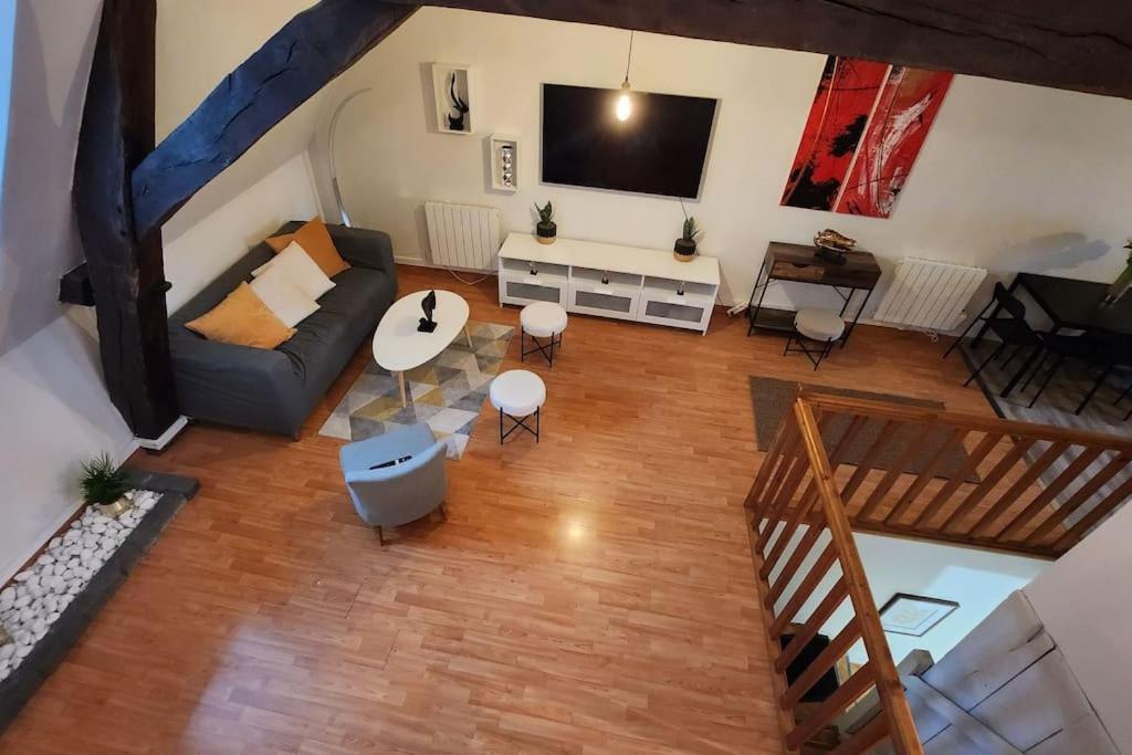 شقة Grand Duplex Du Beffroi دويه المظهر الخارجي الصورة