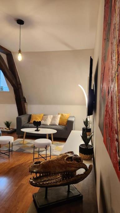 شقة Grand Duplex Du Beffroi دويه المظهر الخارجي الصورة